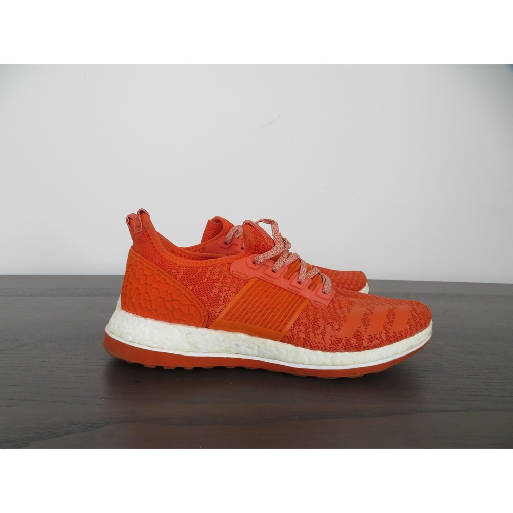 Adidas PureBoost ZG Shoes Mens Size 10 Orange Running Sneakers BA8455 Gym
